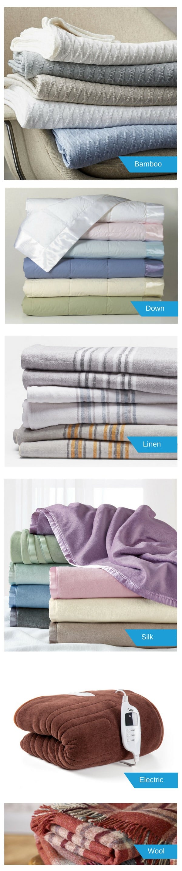 Blanket fabrics